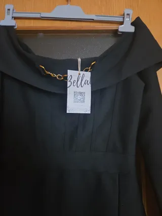 Vestido negro elegante
