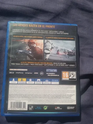 Star Wars Battlefront II PS4 Edición Deluxe