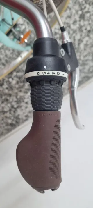 Bicicleta Paseo Elops 520 B'TWIN holandesa