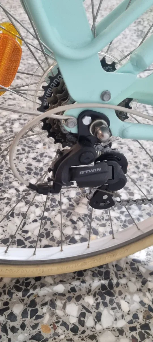 Bicicleta Paseo Elops 520 B'TWIN holandesa