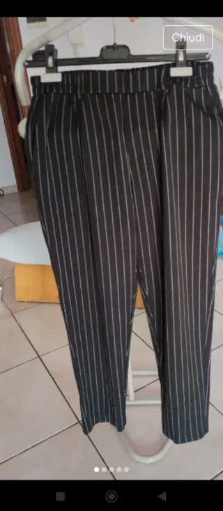 Pantaloni Tally Weijl a righe donna TG M