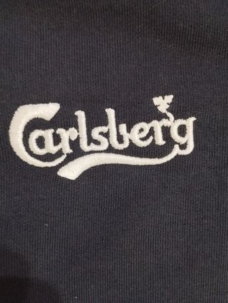 Felpa Carlsberg Blu con bottoni M