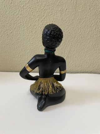 Figura africana Escayola años 50 Tambor