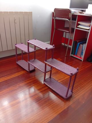 Estantería Morada 3 Niveles