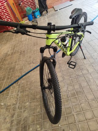 Bicicleta Montaña Trek Verde Lima