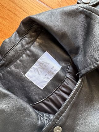 Giacca pelle Zara Ragazzino