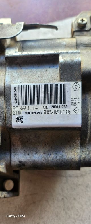 Compresor Aire Acondicionado Renault/Dacia