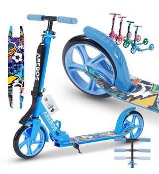 Arebos City Scooter Patinete infantil Azul