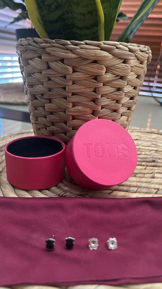 Pendientes Oso Tous Negros y Plateados