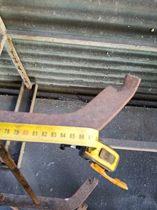 Reja de hierro macizo