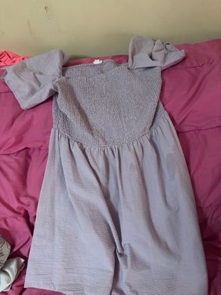 Vestido H&M Verano Lila T M