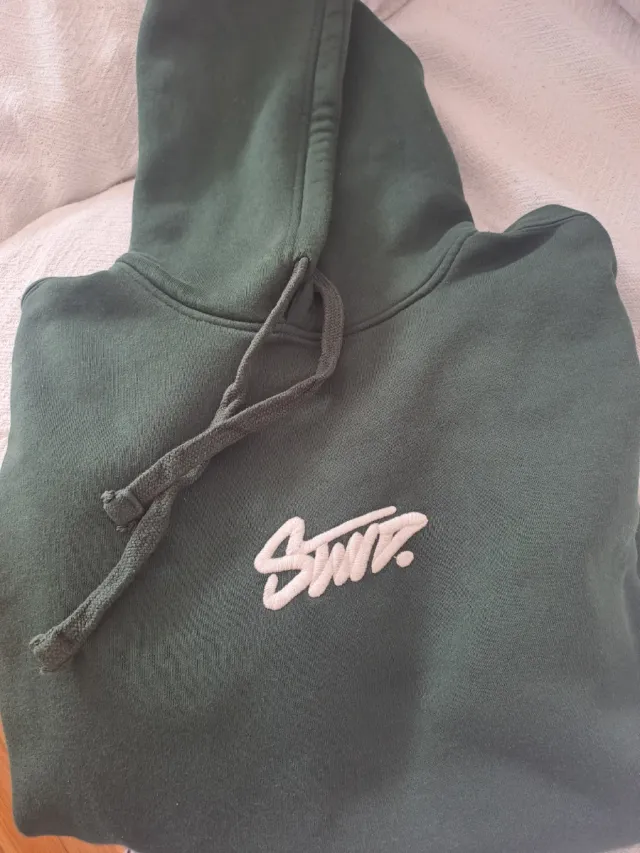 Sudadera con capucha STWD verde