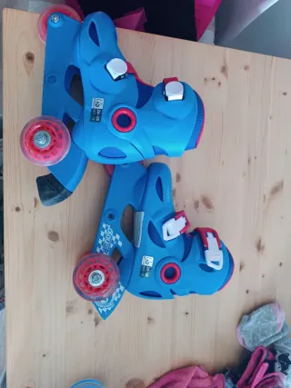 Patines Oxelo Talla 26-28 Azul