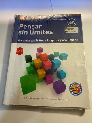Pensar sin limites Matemática método Singapur p...