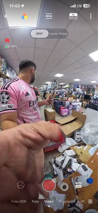 Insta360 Cámara de Acción X4 8K 360