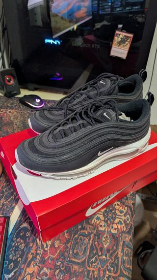 Nike Air Max 97 TALLA 44  Zapatillas Negras Blanca