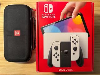 Custodia Nintendo Switch OLED + nera