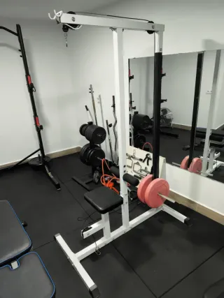 Rack 500 + Press Hombro+ polea alta y baja
