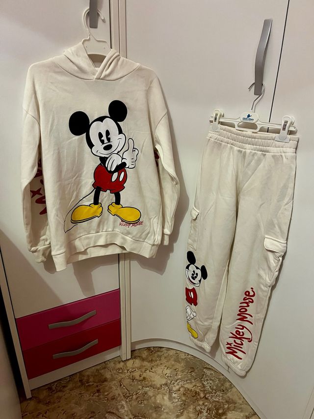 Conjunto Sudadera y Pantalón Mickey Mouse