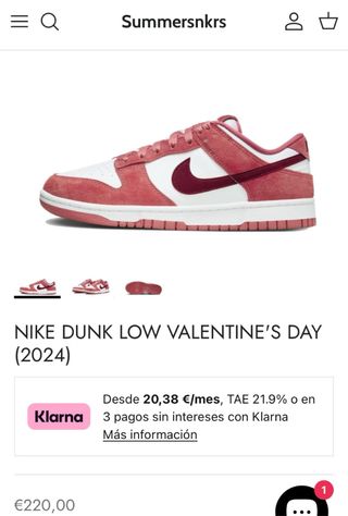 Nike Dunk Low Valentine's Day (2024)