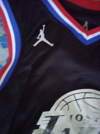 Camiseta Lakers All-Star Edición Jordan Negra