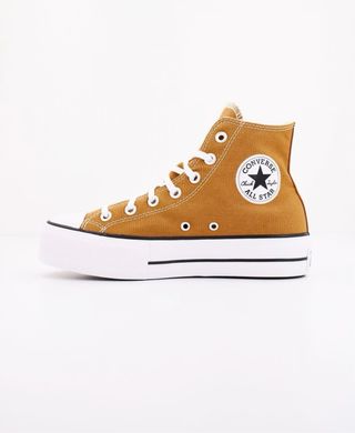 Converse All Star mostaza Plataforma
