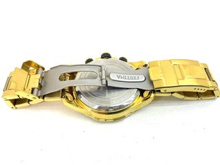 Reloj Festina Chronograph Dorado Unisex