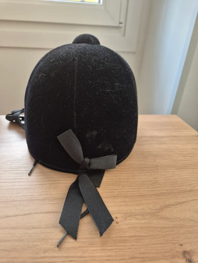 Casco Montar Terciopelo Zaldi