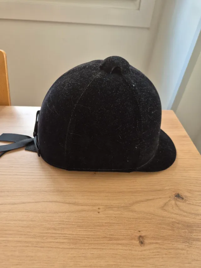 Casco Montar Terciopelo Zaldi