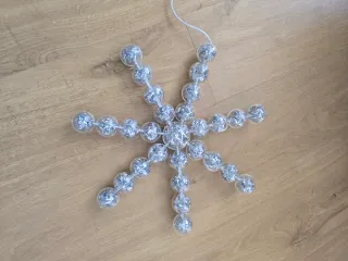 Estrella Navidad Ikea con luz. Vintage