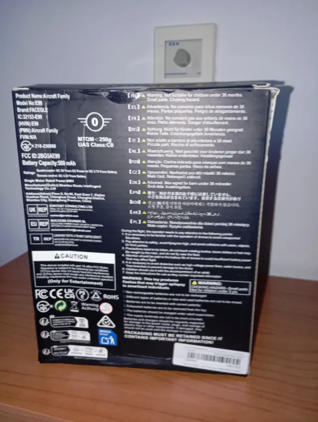 Dron E99 NOVA con Cámara Nuevo