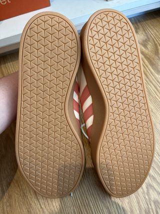 Zapatillas Adidas Blancas y Rosas Talla 40