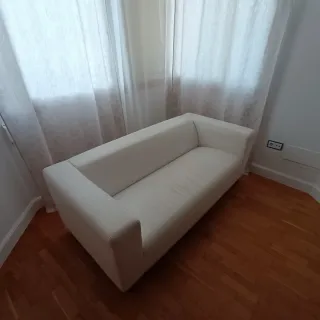 Sofá KLIPPAN Blanco - 2 plazas 