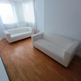 Sofá KLIPPAN Blanco - 2 plazas 