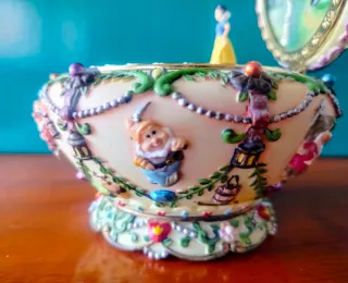 Carillon musicale Disney Biancaneve 1990