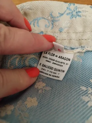 Traje Baturra Beige y Azul
