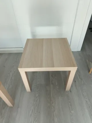 Mesa auxiliar LACK IKEA madera 55x55 cm