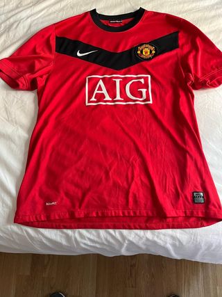 Camiseta Manchester United Nike Roja