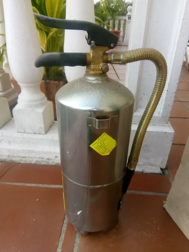Extintor Vintage Años 90