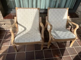 2 poltrone nordiche usate