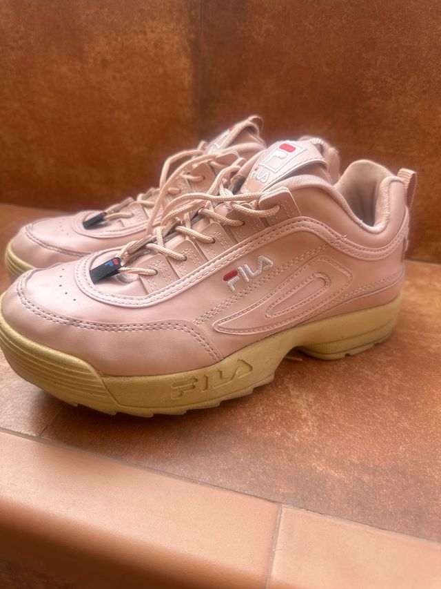 Zapatillas Fila rosas mujer