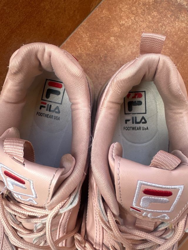 Zapatillas Fila rosas mujer
