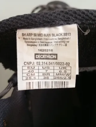 Botas de montaña Decathlon SHARP 50 MID