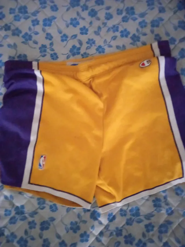 Pantalón corto Champion Lakers Morado/Amarillo