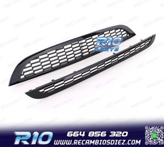 PARRILLA MINI COOPER S 01-06 NEGRO BRILLO