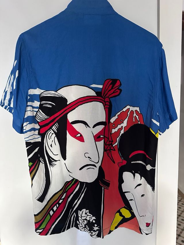 Camisa Estampado Japonés apoh London Talla  S