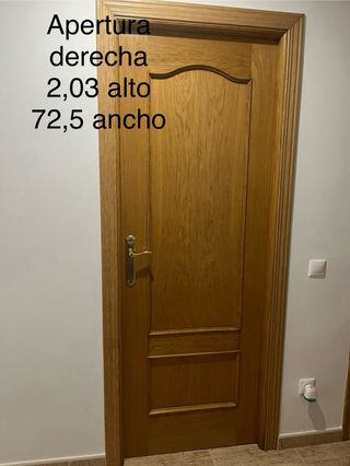 Puertas madera maciza de roble 

