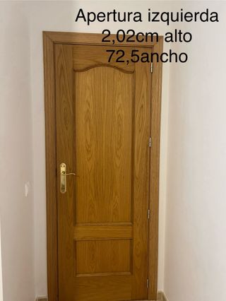 Puertas madera maciza de roble 
