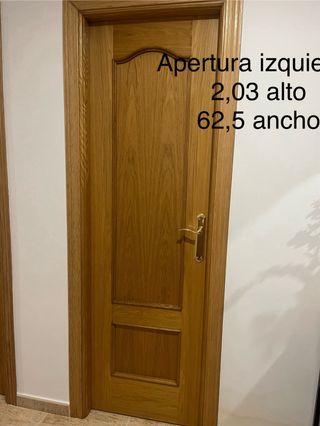 Puertas madera maciza de roble 
