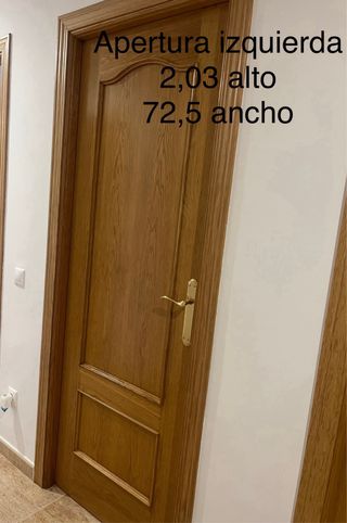 Puertas madera maciza de roble 

